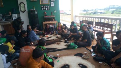 Ojol dari Yogya Gabung Demonstrasi ke Istana