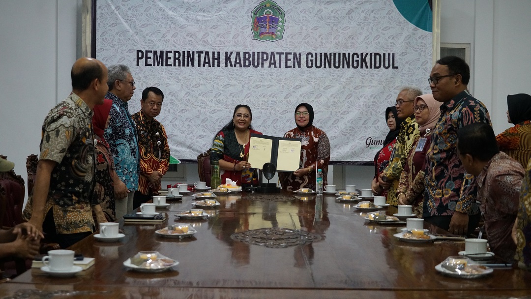 Pemerintah Kabupaten Gunungkidul resmi menandatangani nota kesepakatan (MoU) dengan Kantor Wilayah Direktorat Jenderal Pemasyarakatan (Kanwil Ditjen PAS) DIY