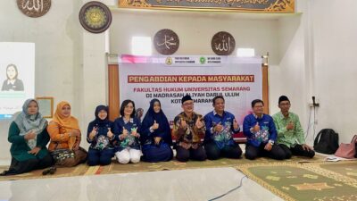Pencegahan Kenakalan Remaja, PkM Fakultas Hukum USM di MA Darul Ulum Kota Semarang