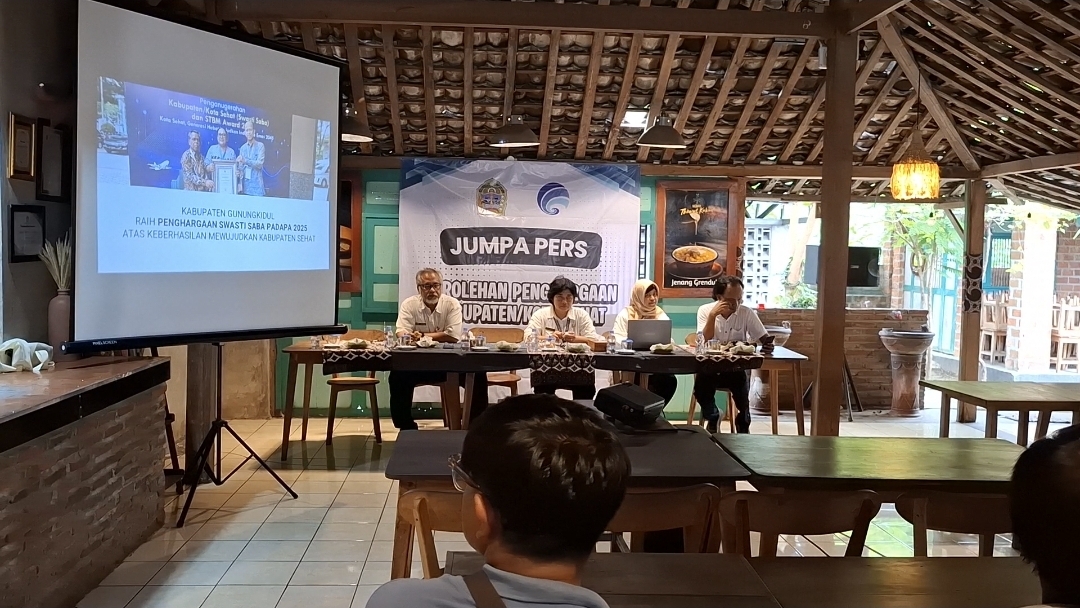 Gunungkidul Menorehkan Prestasi Nasional Melalui Penghargaan Swasti Saba Padapa 2025