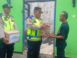 Simpatik, Polsek Kaligondang Salurkan Bantuan Korban Kebakaran di Sidanegara