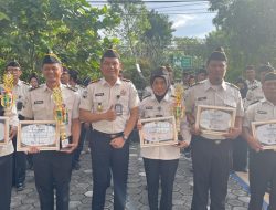 Apel Pagi dan Penyerahan Penghargaan Hari Bakti Pemasyarakatan, Kepala Bapas Yogyakarta Berikan Arahan kepada Pegawai