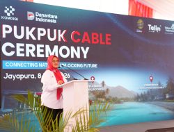 Telkom Resmikan Kabel Laut Pukpuk di Papua, Buka Jalur Internet Baru Indonesia ke Asia-Pasifik