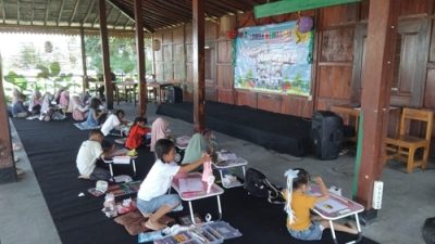 Wongso Art Gelar Lomba Mewarnai Anak di Purbalingga