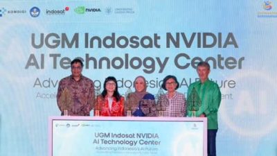 UGM, Indosat, NVIDIA Resmikan Pusat AI, Bidik Riset Kesehatan hingga Kebencanaan