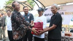 Bapas Yogyakarta Bagikan 21 Paket Sembako dan Ajak Klien Pemasyarakatan Gotong Royong