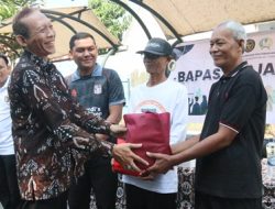 Bapas Yogyakarta Bagikan 21 Paket Sembako dan Ajak Klien Pemasyarakatan Gotong Royong