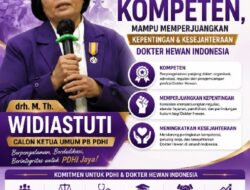 M. Th. Widiastuti Dideklarasikan sebagai Calon Ketua PB PDHI 2026-2030