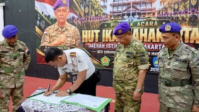 Bapas Kelas I Yogyakarta Jalin Kerja Sama dengan Ikatan Alumni Resimen Mahasiswa Mahakarta dalam Peringatan HUT ke-15 di Sleman