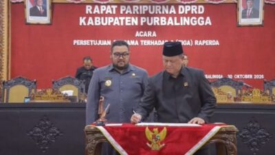 DPRD dan Pemkab Purbalingga Sepakati Tiga Raperda, Ini Rinciannya