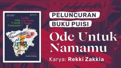 Rekki Zakkia Luncurkan Buku Puisi Ode untuk Namamu di Magelang