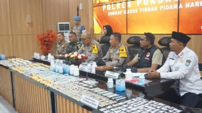 Polres Purbalingga Tangkap Dua Terduga Pengedar Obat Keras di Hutan Karangreja Purbalingga